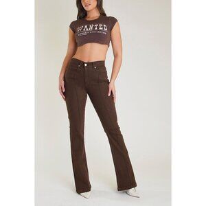 NWT REVICE Denim Venus Flares Jeans Loco for Coco Size 27